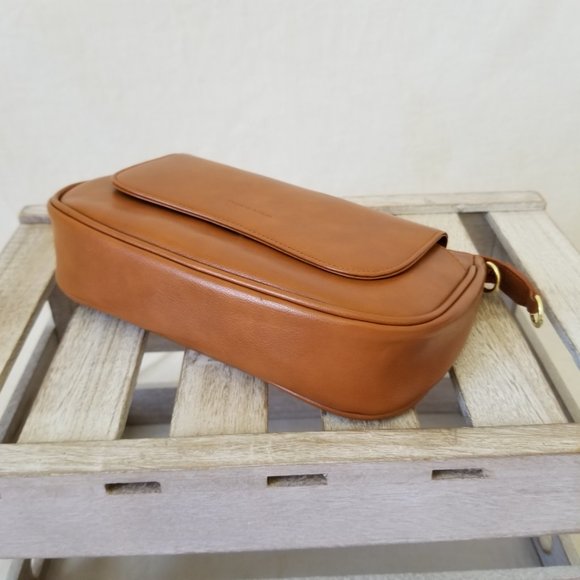 NEW! Brown Faux Leather Purse Shoulder Crossbody Bag w/Detachable Strap - Picture 14 of 14